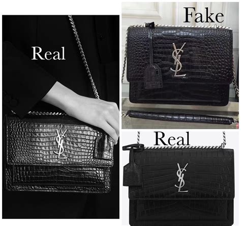 fake and real ysl bag